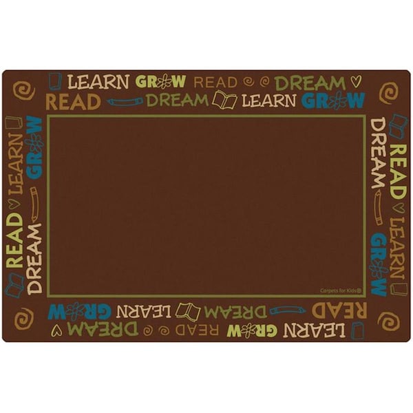 Carpets For Kids Read to Dream Border Rug - Nature 25728 - main